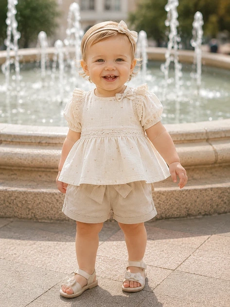Комплект Bella Kiddo молочный 92 см - Фото 1 Комплект Bella Kiddo молочный 92 см - изображение 1