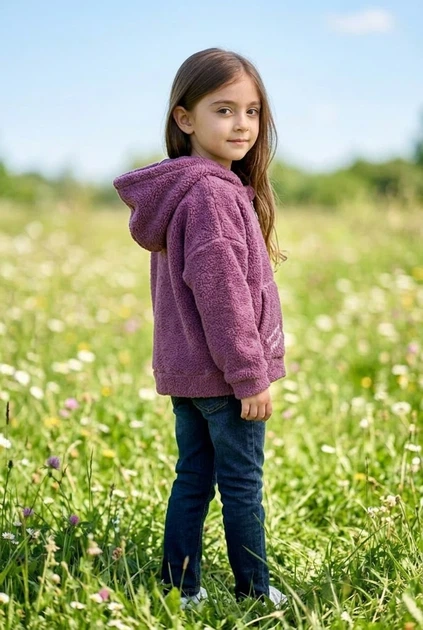 Кофта-барашек 'Соня' Kiddo свекольный 122 см - изображение 2