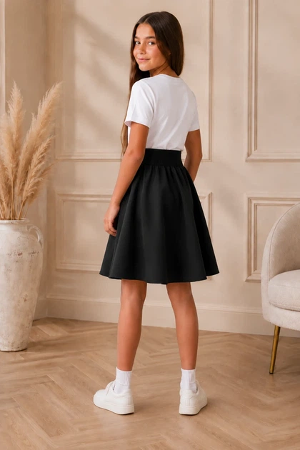 Юбка Grace Flair Kiddo С бантиком 134 см - Фото 2 Юбка Grace Flair Kiddo С бантиком 134 см - изображение 2