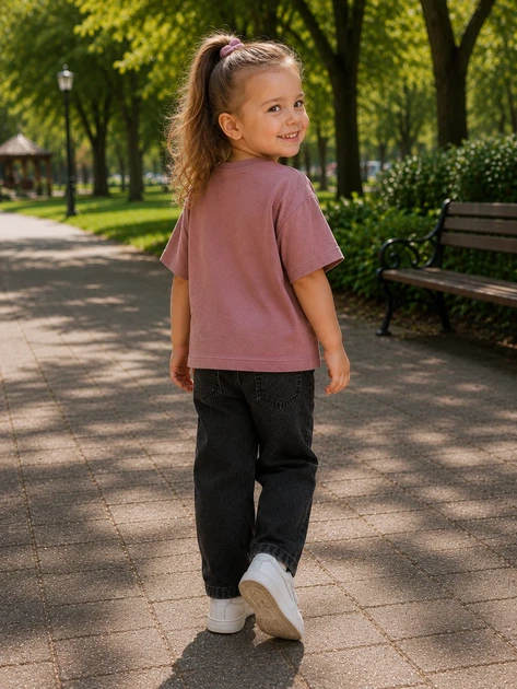 Футболка Bow Print Kiddo Пудра розмір 98 (KIDDO-9C4747510B1E42BB9365FA8462A8A5C4) - Фото 2 Футболка Bow Print Kiddo Пудра розмір 98 (KIDDO-9C4747510B1E42BB9365FA8462A8A5C4) - изображение 2