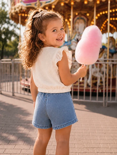 Комплект Daisy Denim Kiddo белый 104 см - Фото 2 Комплект Daisy Denim Kiddo белый 104 см - изображение 2