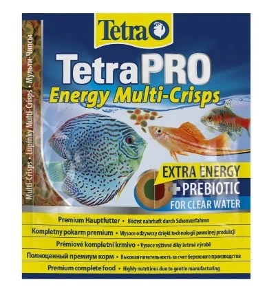 Сухой корм для всех аквариумных рыб Tetra в чипсах «TetraPro Energy», 12 г - Фото 1 Сухой корм для всех аквариумных рыб Tetra в чипсах «TetraPro Energy», 12 г - изображение 1