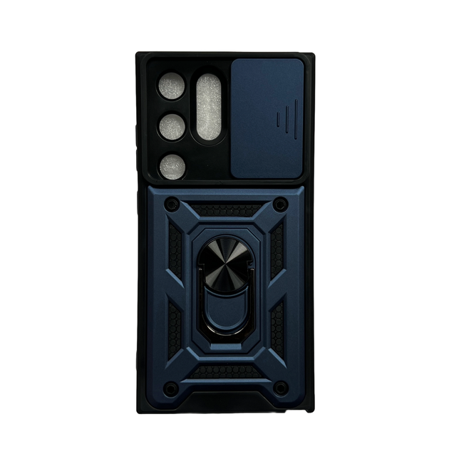 Чохол-накладка Armor Case захист камери для Samsung S23 Ultra Blue - Фото 1 Чохол-накладка Armor Case захист камери для Samsung S23 Ultra Blue - изображение 1