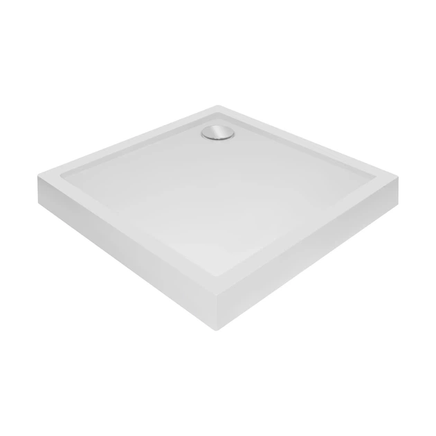 Душовий піддон Qtap Tern 308812C 80x80x12 см + сифон - Фото 1 Душовий піддон Qtap Tern 308812C 80x80x12 см + сифон - зображення 1