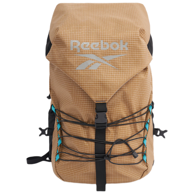 Легкий многофункциональный спортивный рюкзак Reebok, водостойкий, износостойкий, для походов и активного отдыха, цвет хаки, размер XL. - изображение 4