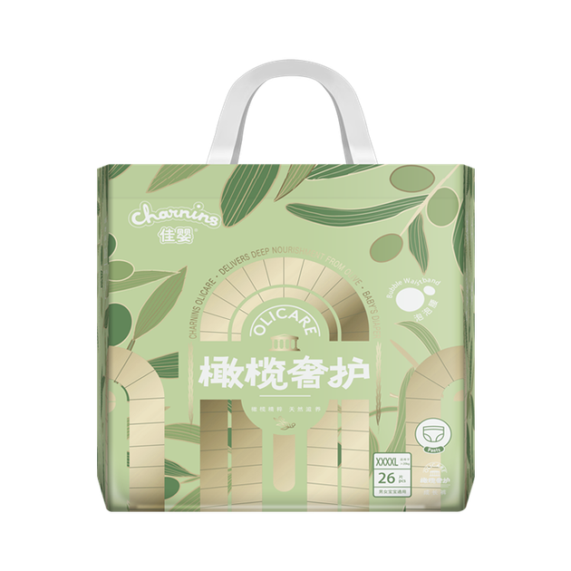 Подгузники-трусики Jiaying Olive Luxury 4XL (18-30 кг), 26 шт - Фото 1 Подгузники-трусики Jiaying Olive Luxury 4XL (18-30 кг), 26 шт - изображение 1