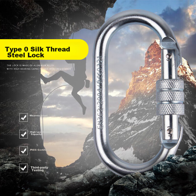Страховочный трос Geermu Outdoor Escape для спуска по веревке со стальным проволочным сердечником, 8 мм, страховочная обвязка, комплект 10 метров. - изображение 11