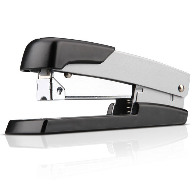 Степлер/нож для писем Deli Heavy-Duty, компактный, металлический, вмещает до 50 страниц, канцелярские товары, серебристый 0416 (без скоб) - Фото 4 Степлер/нож для писем Deli Heavy-Duty, компактный, металлический, вмещает до 50 страниц, канцелярские товары, серебристый 0416 (без скоб) - изображение 4