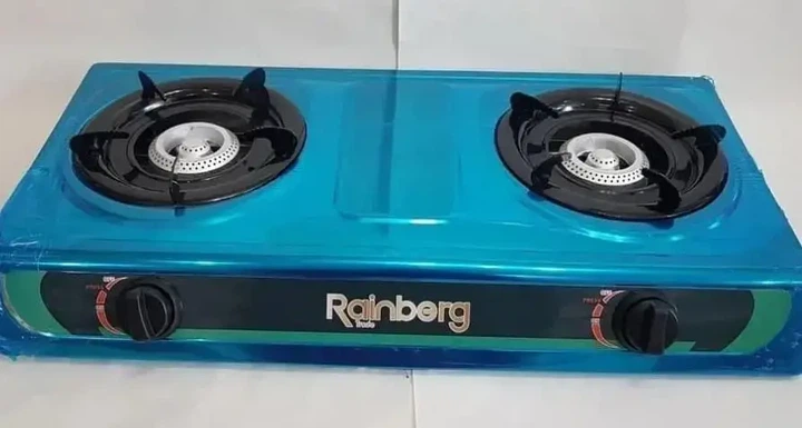 Настільна газова плита таганок на 2 конфорки Rainberg RB-2233 - изображение 3