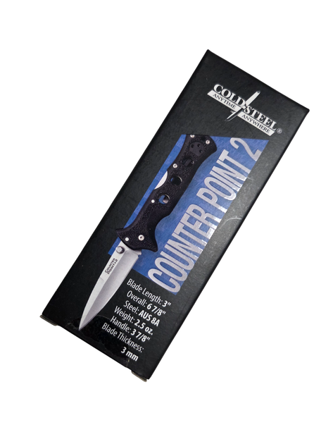Кишеньковий ніж Cold Steel Counter Point 2 CS-10AC - Фото 8 Кишеньковий ніж Cold Steel Counter Point 2 CS-10AC - изображение 8