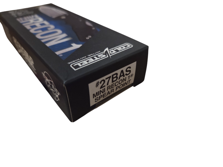 Кишеньковий ніж Cold Steel Mini Recon 1 SP CS-27BAS - Фото 10 Кишеньковий ніж Cold Steel Mini Recon 1 SP CS-27BAS - изображение 10