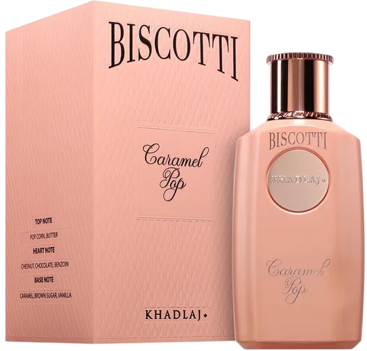 Парфуми унісекс Khadlaj Biscotti Caramel Pop 100 мл (6291107979953) - Фото 3 Парфуми унісекс Khadlaj Biscotti Caramel Pop 100 мл (6291107979953) - зображення 3