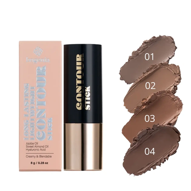 Контур-стик для лица Bogenia Contour Stick (BG654), 04 Темный кофейный - изображение 3