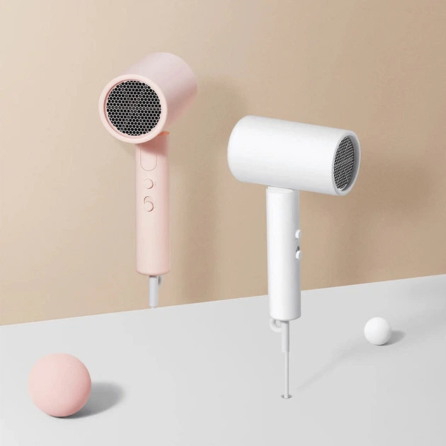 Фен Xiaomi Mijia portable hair dryer H101 pink (Китайська вилка) - зображення 5