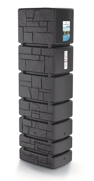 Емкость для сбора дождевой воды Prosperplast HDPE 350 л антрацит - изображение 3