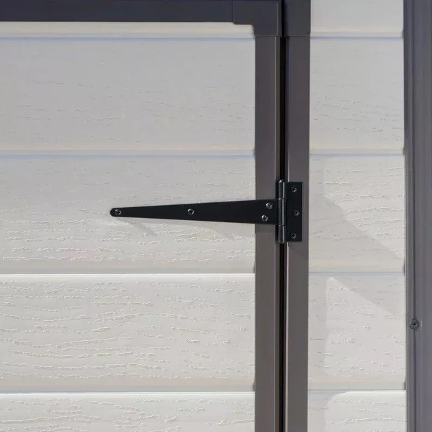 Садовый домик пластиковый 4х6 м бежевый - изображение 5