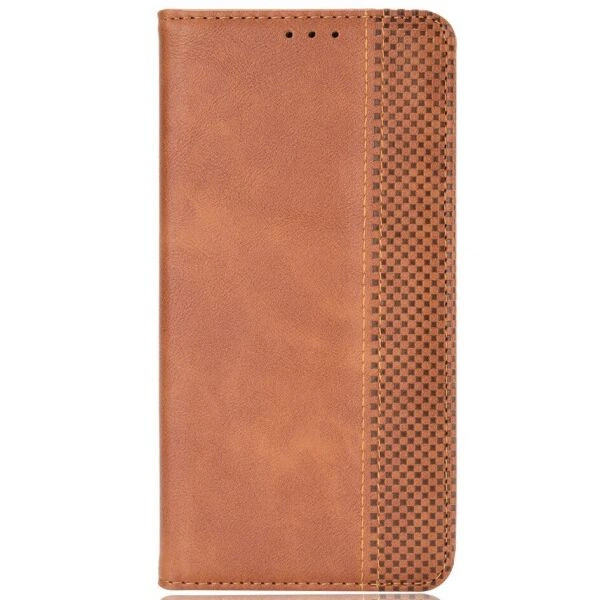 Чохол-книжка Deexe Retro Style для Xiaomi Poco F9 Ultra - Brown - зображення 4