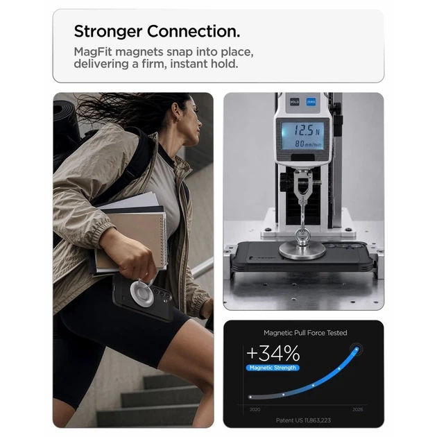 Чехол Spigen Tough Armor Mag для Samsung Galaxy S26 FE Grey (ACS11635) - Фото 7 Чехол Spigen Tough Armor Mag для Samsung Galaxy S26 FE Grey (ACS11635) - изображение 7