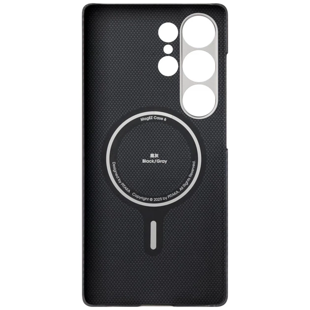 Чехол Pitaka Cairn Case для Samsung Galaxy S25 Ultra Grey (PBS2501U) - Фото 8 Чехол Pitaka Cairn Case для Samsung Galaxy S25 Ultra Grey (PBS2501U) - изображение 8