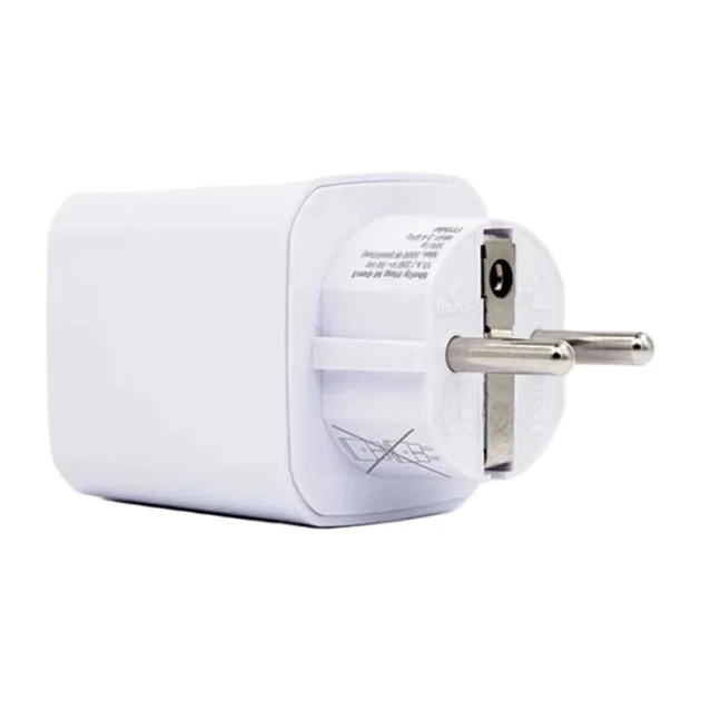 Розумна розетка Shelly Plug M Gen3 Wi-Fi White (S3PL-30110EU) - Фото 3 Розумна розетка Shelly Plug M Gen3 Wi-Fi White (S3PL-30110EU) - зображення 3