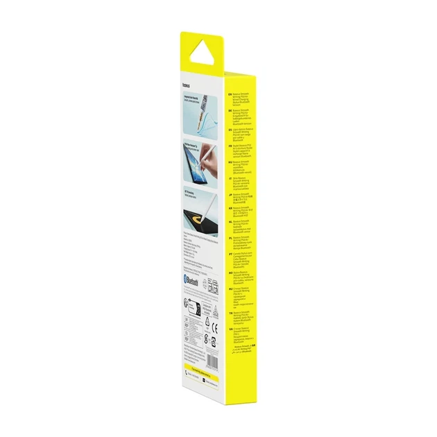 Стилус Baseus Smooth Writing PS3 Air Bluetooth для iPad White (6942521210114) - Фото 10 Стилус Baseus Smooth Writing PS3 Air Bluetooth для iPad White (6942521210114) - изображение 10