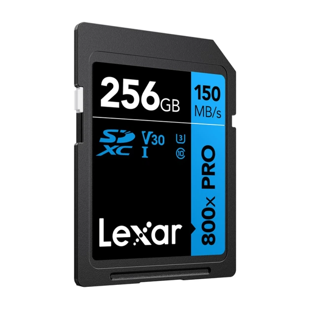 Карта пам'яті Lexar Professional 800x Pro SDXC 256GB (LSD0800P256G-BNNNG) - Фото 3 Карта пам'яті Lexar Professional 800x Pro SDXC 256GB (LSD0800P256G-BNNNG) - зображення 3