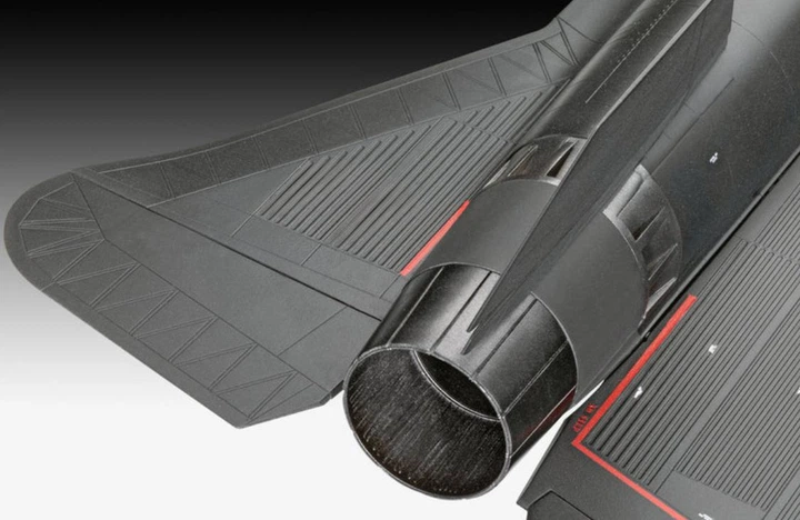 Збірна модель 1:48 літак Lockheed SR-71B Blackbird Revell 03751 - изображение 6
