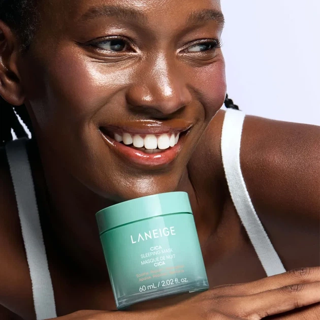 Ночная маска для лица LANEIGE Cica Sleeping Mask - Фото 6 Ночная маска для лица LANEIGE Cica Sleeping Mask - изображение 6