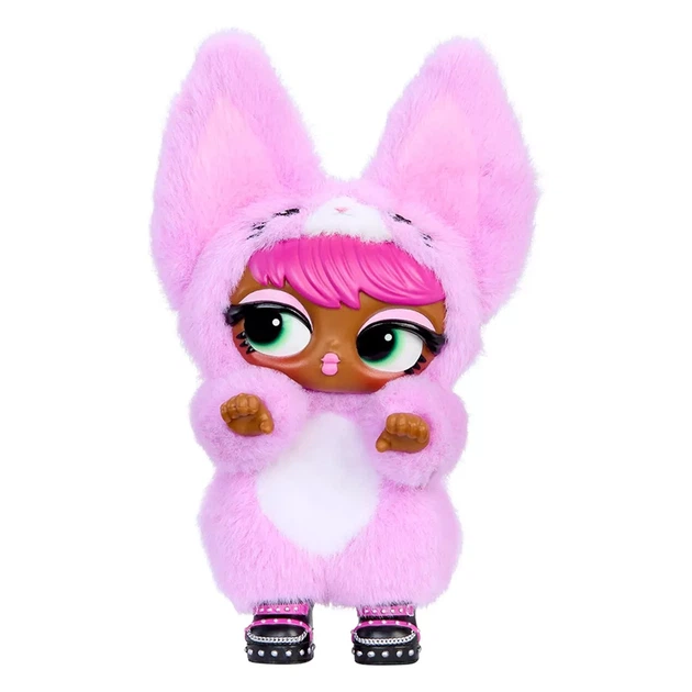 Кукла на подвесе L.O.L. Surprise! Plush Surprise Пушистый маскарад Киса Рокер (249498-1) - изображение 4