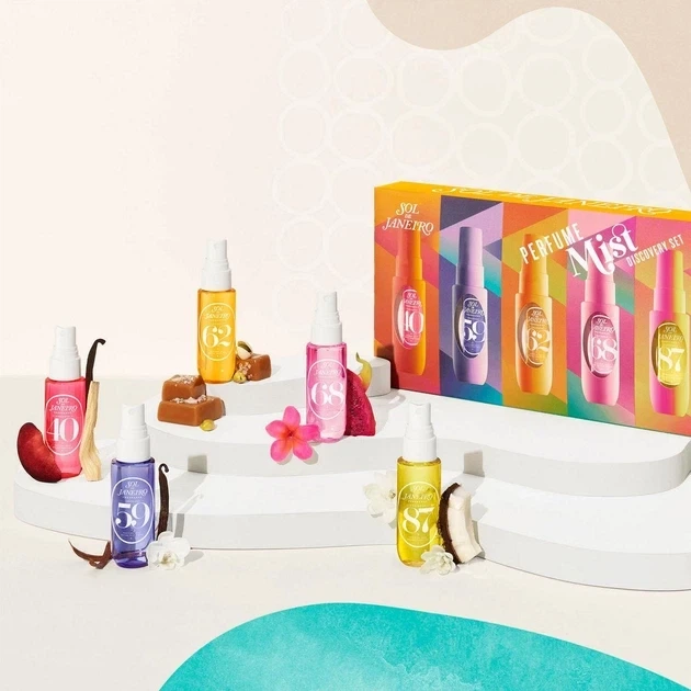 Набір парфумованих містів Sol de Janeiro Perfume Mist Discovery Set 5х30 мл - зображення 3