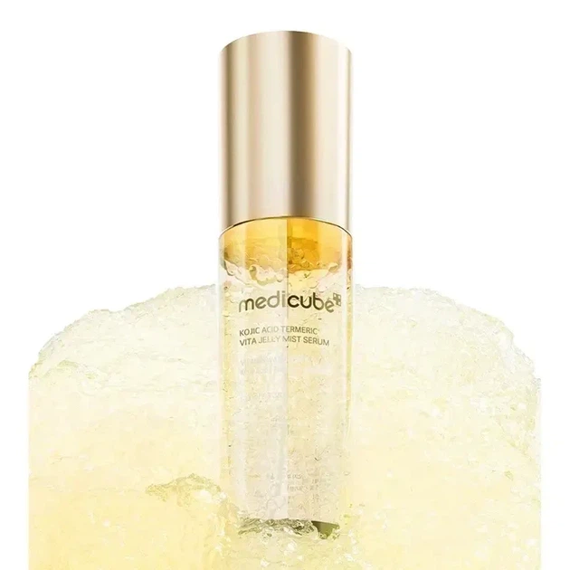 Мист-сыворотка Medicube Kojic Acid Turmeric Vita Jelly Mist Serum 100 мл - изображение 3