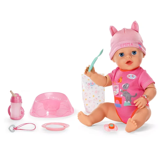 Лялька Baby Born Click and Play Емма 43 см з аксесуарами (839966) - зображення 2