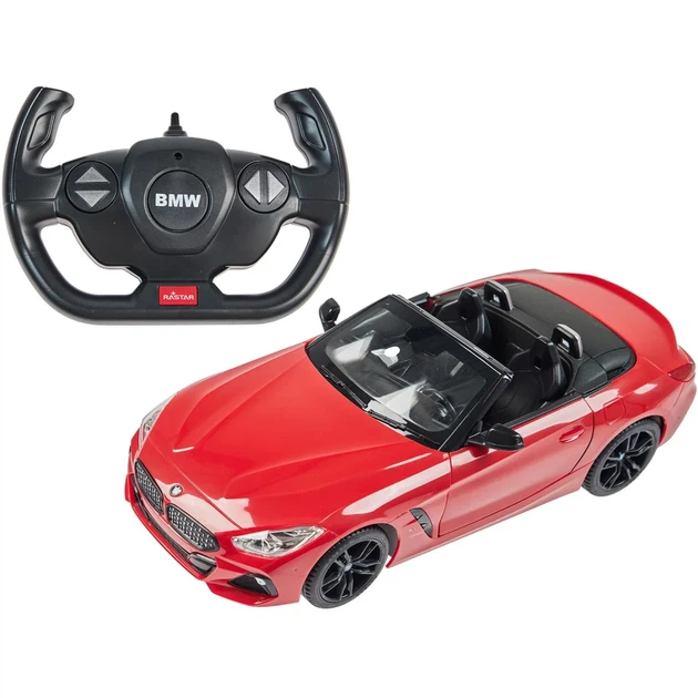 Машинка Rastar BMW Z4 New Version 1:14 Красный - Фото 1 Машинка Rastar BMW Z4 New Version 1:14 Красный - изображение 1
