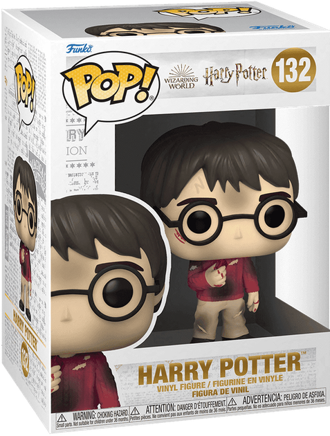 Фигурка Funko POP! Harry Potter: 20th Anniversary — Harry Potter with Stone (Гарри Поттер с Философским камнем) #132 - Фото 1 Фигурка Funko POP! Harry Potter: 20th Anniversary — Harry Potter with Stone (Гарри Поттер с Философским камнем) #132 - изображение 1