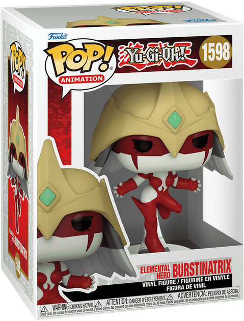 Фигурка Funko POP! Animation: Yu-Gi-Oh! — Elemental HERO Burstinatrix (Элементарный Герой Бурстинатрикс) #1598 - Фото 1 Фигурка Funko POP! Animation: Yu-Gi-Oh! — Elemental HERO Burstinatrix (Элементарный Герой Бурстинатрикс) #1598 - изображение 1