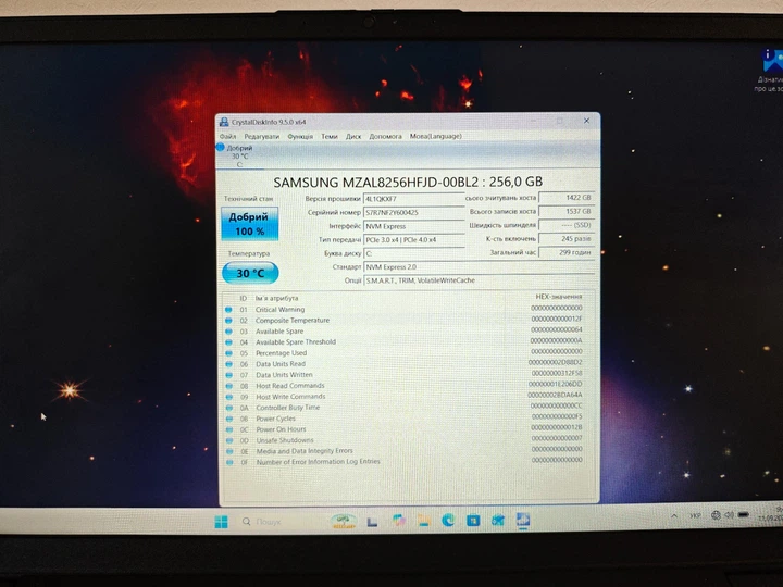 Ноутбук Lenovo V15 G4 ABP 15.6" (1920x1080) - AMD Ryzen™ 5 7430U / 16 Gb DDR4 / M2.SSD 256 gb б/у стан нового - Фото 9 Ноутбук Lenovo V15 G4 ABP 15.6" (1920x1080) - AMD Ryzen™ 5 7430U / 16 Gb DDR4 / M2.SSD 256 gb б/у стан нового - изображение 9