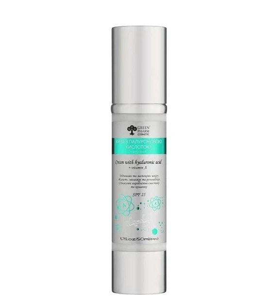 Крем с гиалуроновой кислотой Green Pharm Cosmetic 50мл - Фото 1 Крем с гиалуроновой кислотой Green Pharm Cosmetic 50мл - изображение 1