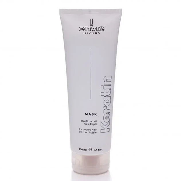 Капиллярная маска с кератином для поврежденных волос Envie Luxury Keratin Mask 250ml - Фото 1 Капиллярная маска с кератином для поврежденных волос Envie Luxury Keratin Mask 250ml - изображение 1
