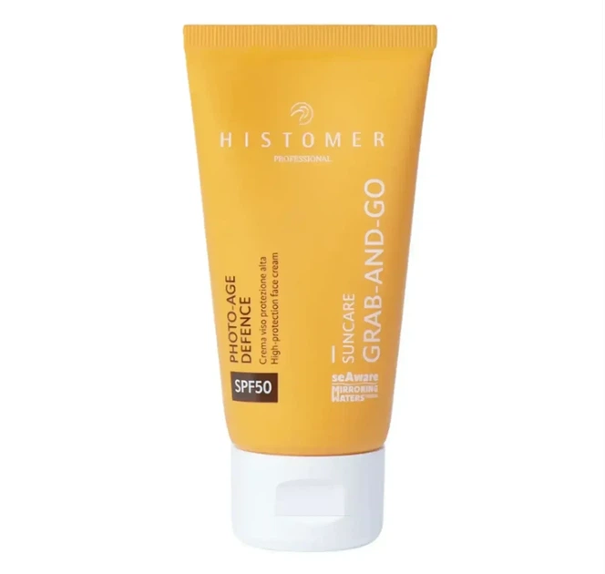 Крем солнцезахисний PHOTO-AGE DEFENCE SPF50 для обличчя 50мл HISTOMER H282 - Фото 1 Крем солнцезахисний PHOTO-AGE DEFENCE SPF50 для обличчя 50мл HISTOMER H282 - изображение 1
