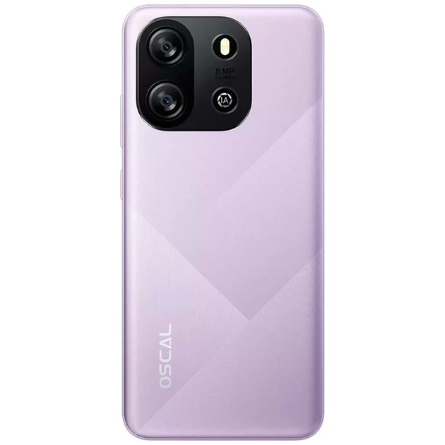 Смартфон Blackview Oscal FLAT 1C 2/32Gb 4G 2-SIM 8/5Мп 8 ядер Android 13 Crystal Purple - Фото 2 Смартфон Blackview Oscal FLAT 1C 2/32Gb 4G 2-SIM 8/5Мп 8 ядер Android 13 Crystal Purple - изображение 2