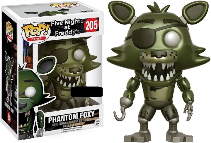 Фигурка POP Five Night at Freddy's Фантом Фокси - Фото 1 Фигурка POP Five Night at Freddy's Фантом Фокси - изображение 1