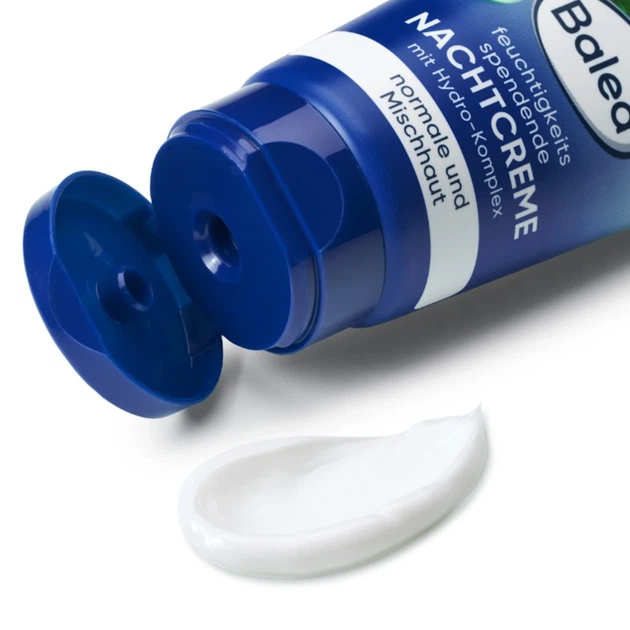Ночной увлажняющий крем для лица Balea nachtecreme с 10% алоэ вера, 50 мл - изображение 4