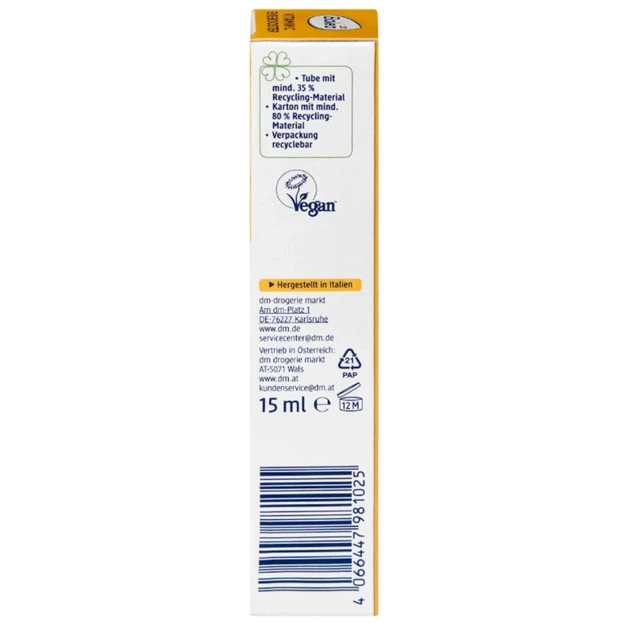 Крем для глаз Balea Augencreme Beauty Expert Vitamin C Eye Booster с витамином С и кофеином 15 мл - Фото 6 Крем для глаз Balea Augencreme Beauty Expert Vitamin C Eye Booster с витамином С и кофеином 15 мл - изображение 6