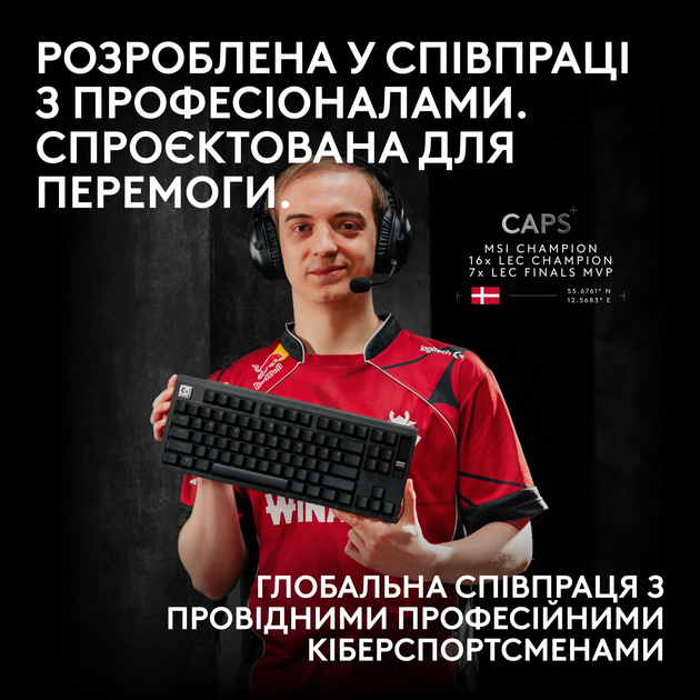 Клавіатура дротова Logitech G PRO X2 RAPID TKL RGB US USB White (920-014097) - Фото 9 Клавіатура дротова Logitech G PRO X2 RAPID TKL RGB US USB White (920-014097) - зображення 9
