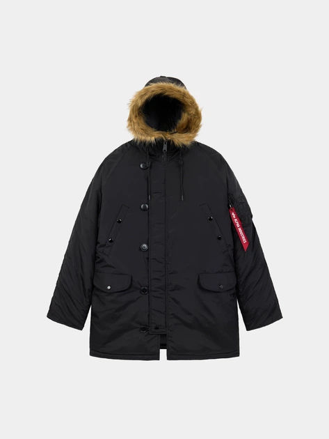 Парка Alpha Industries 10267375 Чёрный S ALD498 - Фото 4 Парка Alpha Industries 10267375 Чёрный S ALD498 - изображение 4