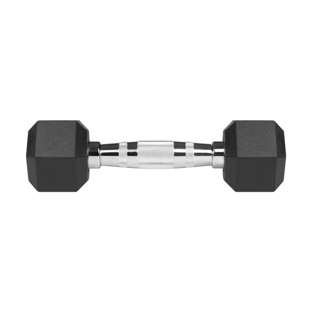 Гантелі чавунні гумовані HEX REBEL ACTIVE 2x2 кг (RBA-2325-02) - зображення 4