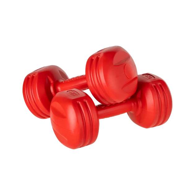 Гантельки бітумні 2x3 кг REBEL ACTIVE (RBA-2308) - зображення 2