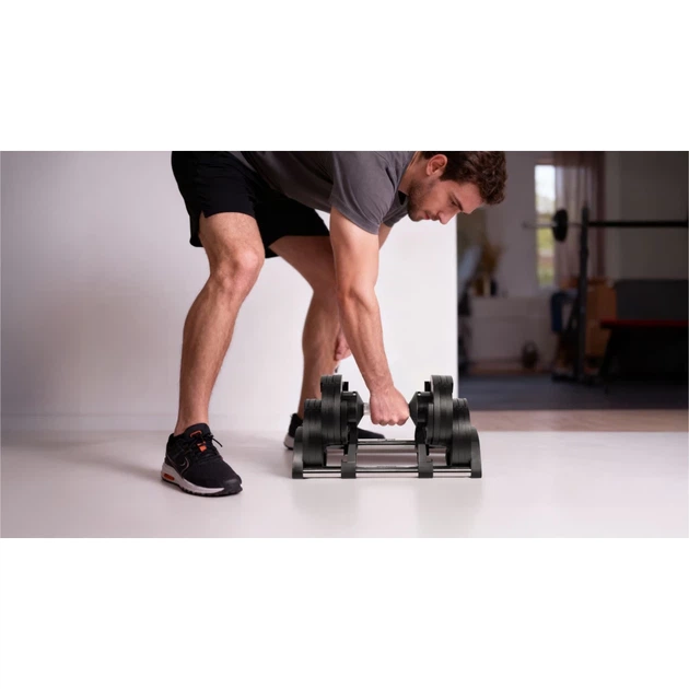 Гантель регульована REBEL ACTIVE 24 кг крок 2 кг (RBA-2332-24) - Фото 10 Гантель регульована REBEL ACTIVE 24 кг крок 2 кг (RBA-2332-24) - зображення 10