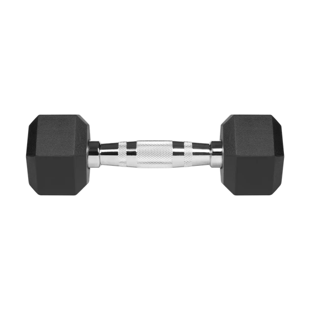 Гантелі REBEL ACTIVE HEX гумовані 2x3 кг (RBA-2325-03) - Фото 4 Гантелі REBEL ACTIVE HEX гумовані 2x3 кг (RBA-2325-03) - зображення 4