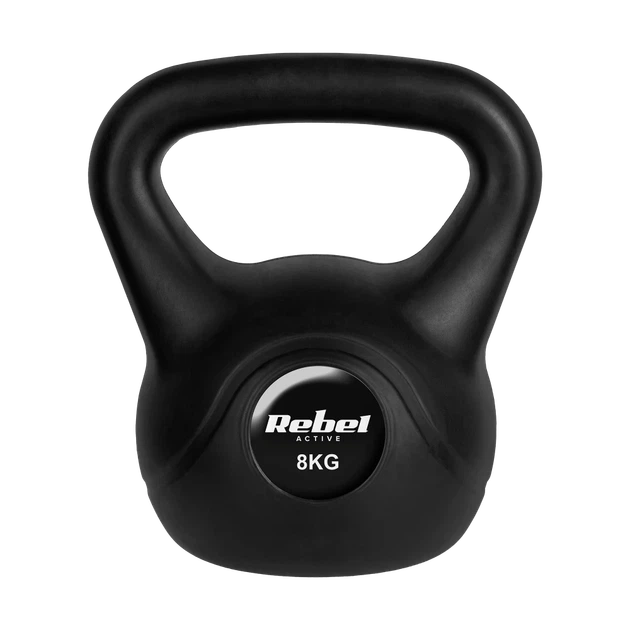 Гиря бітумна 8 кг REBEL ACTIVE (RBA-2314) - зображення 2